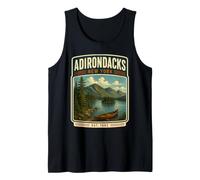 Adirondacks New York Regalo Adirondacks Vacanza Canotta