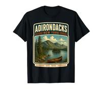 Adirondacks New York Regalo Adirondacks Vacanza Maglietta