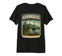 Adirondacks New York Regalo Adirondacks Vacanza Maglietta Premium