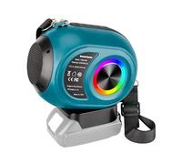 Adisipsoarin Altoparlante Bluetooth per batteria Makita 18 V LXT, altoparlante wireless con suono HD, accoppiamento TWS, Bluetooth 5.3, per cantieri, casa, feste, all'aperto, spiaggia, regalo