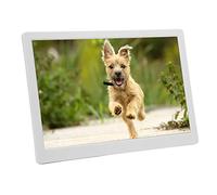 ADITAM Cornice fotografica digitale Smart WiFi da 15,4 pollici, cornice digitale 1280x800P con telecomando, display LED HD Supporto JPEG, MP4, AVI, MPG, FLV, VOB, MP3, WMA(UK) Double the comfort
