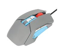 ADITAM Mouse da gioco vocale, mouse con input vocale AI con retroilluminazione a colori, 1600 DPI, microfono integrato, adatto per ufficio, giochi, design ingegneristico Double the comfort