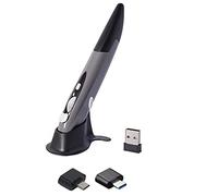 ADITAM Penna da Scrittura 2.4 GHz 800/1200/1600 Penna Stilo Ottica Wireless Verticale a Forma di Penna Mouse per PC Mouse Penna Wireless per periferiche per Tablet Double The Comfort