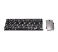 ADITAM Wireless Keyboard Mouse Combo, set di tastiera e mouse wireless muto ricaricabile ultra sottile portatile Double the comfort