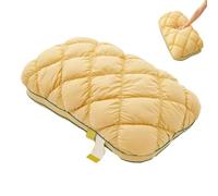 Adius Pineapple Sleeping Pillow, Fluffy Support Bed Pillow, Balanced Softness +Support, Instant Response, Ideal for Back, Side Sleepers, 20 * 30 inch (Yellow)