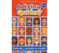 ADIVINA QUIÉN? Juego de mesa portable: Diviértete y estimula tu mente