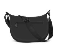 Adiwo Borsa a Tracolla da Donna a Mezza Luna Halfmoon, Tinta borsa per gnocchi con tracolla regolabile, Crossbody Bag per Shopping Viaggio Festa Lavoro-Grande