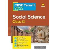Adiya Raj Nandini Sharma CBSE Term II Social Science 9th (Tascabile)