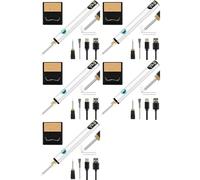 Adiythbm Kit bruciatore filo con display digitale ricaricabile e batteria | La batteria al litio integrata supporta oltre 100 utilizzi; il display LCD mostra chiaramente la potenza e il tempo di