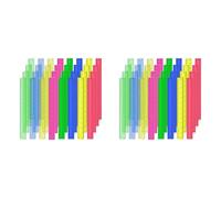 Adiythbm Misura educativa in plastica, 30 cm | Ideale per l'apprendimento della matematica e l'insegnamento in esign trasparente per una facile lettura e