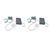 Adiythbm MP3 Music Voice Player Kit Home Use Gift DIY PIR Sensor | Cinque pulsanti di controllo, download USB, archiviazione SPI Flash/TF con regole di priorità, amplificatore 3W
