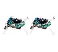 Adiythbm Robot Firefly Tail Respirazione LED Saldatura Kit DIY Set | Simula una lucciola con movimento autonomo e una coda , offrendo un giocattolo realistico per progetti STEM.