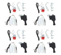 Adiythbm Set dinamo per da bicicletta: a frizione 6 V 3 W con | Il set di luci per bici alimentato da una dinamo fornisce una sicurezza visibile da , anteriori e
