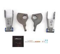 Adj. 1-3" Front Torsion Keys + 2" Shackles Lift Kit 98-03 for Dodge Durango 4WD