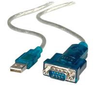 Adj 320-00001 USB A DB9 Argento cavo di interfaccia e adattatore