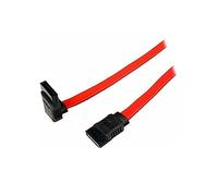Adj 320-00046 - Cavo Flat SATA, 0.5 mt, Angled Rosso