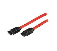 Adj 320-00047 - Cavo Flat SATA, 1 mt, 3 GBit/S, Rosso