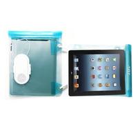 ADJ H20 110-00023 - Custodia/Cover/Speaker Resistente all'acqua IPX4 per iPad e Tablet con Jack Stereo 3.5mm - Office Series - Colore Blu