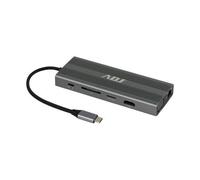 DOCKING STATION ADJ THOR -TYPE-C 12-IN-1 ALLUMINIO compatibile con Windows e Mac
