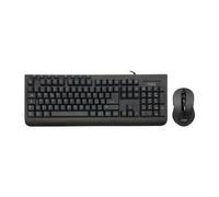 4956080 TASTIERA/MOUSE KIT USB PURE EVO BK 113TASTI MULTIMEDIA/MOUSE 6D ERGONO