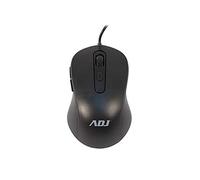 Mouse Usb Ottico 6D Evo Pure Bk 1000 Dpi 6 Tasti Plug&Play Adj
