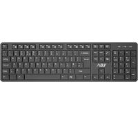 ADJ Tastiera Wireless Silent Key 103 Tasti Ultra Slim Plug&Play Nero 500-00037