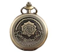 ADJAN Bronzo Antico Fate/EXTRA Last Encore Bronze Rose Display Quartz Pocket Watch Pendant Watch Squisita Collana Orologio Top Regali