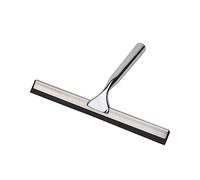 Adjaso Tergivetro multiuso in acciaio inox per porte doccia in vetro, finestrini auto, specchi, bagno