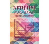 Adjective Word Search Puzzle Book: Word Searches with Easy-to-Read Print Featuring Amazing Adjectives, Descriptive Language, and Vocabulary Boosters | ... Gift for Language Lovers of All Ages