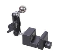 Adjustable 360 Degree Rotating Clamp Clip Base With 17mm Ball Head For Tablets Phone Tripod Light Mounts Tablet Holders Ball Head Adapter