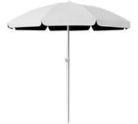 Adjustable 5.9/7.2/7.9/8.5ft Outdoor Patio Umbrella UPF 50+ Sunshade Perfect Beach & Garden Parasol for Balcony Terrace Deck (Base Not Included)