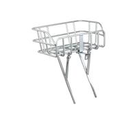 Adjustable Aluminum Bike Basket - Large Front Rear Bicycle Storage Holder | Adjustable Bike Basket, Lightweight Aluminum Alloy, Large Storage Holder, Easy Mounting, For Shopping Beach City Mountain