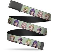 Adjustable Belt, Clamp Buckle, Cut-to-Fit, After School Hanako Kun Five Characte