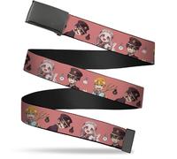 Adjustable Belt, Clamp Buckle, Cut-to-Fit, After School Hanako Kun Four Characte