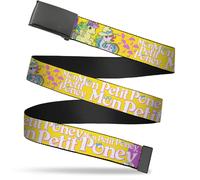 Adjustable Belt, Clamp Buckle, Cut-to-Fit, Mon Petit Poney Two Ponies and Cutie