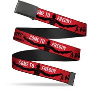 Adjustable Belt, Clamp Buckle, Cut-to-Fit, Nightmare on Elm St Come To Freddy Lo