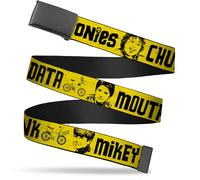 Adjustable Belt, Clamp Buckle, Cut-to-Fit, The Goonies Chunk Mikey Data Mouth Ic