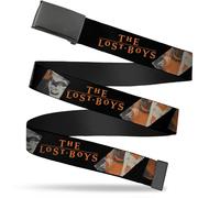 Adjustable Belt, Clamp Buckle, Cut-to-Fit, The Lost Boys David Pose Stacked and