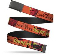 Adjustable Belt, Clamp Buckle, Cut-to-Fit, The Lost Boys Youre Just My Blood Typ