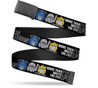 Adjustable Belt, Clamp Buckle, Cut-to-Fit, Transformers Trio More Than Meets the