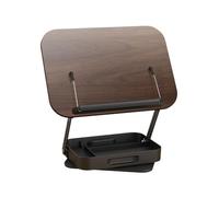 Adjustable Book Holder, Multifunctional Display Stand, 13,39 x 9,25 x 2,99 Inches Foldable Design & 360 Gradi Rotating Riser, stand portatili per libri di ricezione, cookbooks, tablet, riviste, e