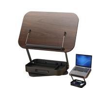 Adjustable Book Stand, Rotating Foldable Tray Holder, Multi-Angle Riser, 13.39x9.25x2.99 Inches, for Desk Reading, Cookbooks, Tablets, Laptops Ideal Home, Kitchen, Study, Office Foldable Design