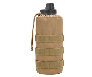 Adjustable Bottle Bag, Drawstring Water Bottle, Travel Bottle Carrier, Water Bottle Holder Bag, Adjustable Drawstring Travel Water Bottle Holder Bag with Oxford Cloth Design for Outdoor Activities