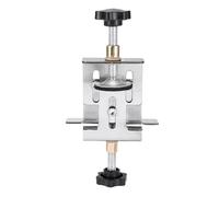 Adjustable Cabinet Door Mounting Jig - Stainless Steel Installation, Tool For Hardware Alignment, Precise Setup Home | Workshop Furniture Projects Use, Cabinet Jig Tool, Door Installation Aid,