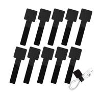 Adjustable Cable Organizers - Cord Management Straps, 3.54 Inches Wire Ties with Secure Fastening, Cable Control Kit, Desk Design, Organization Accessories for Home House Indoor Office Table Bedroom