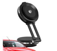 Adjustable Car Phone Mount - Dashboard & Windshield Suction Cup Holder | univêrsal Dual Suction Phone Stand, Secure Automotive Cradle for Phones, Flexible and Sturdy Phone Bracket for Car Use