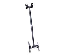 Adjustable Ceiling TV Mount Bracket for 2243 inch TVsHeavy Duty Double Sided Stand 360° Rotation Supports Up to 110lbs (50kg) Ideal for Home & Office Use