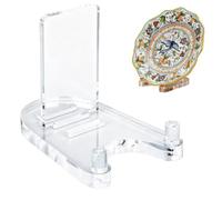 Adjustable Clear Picture Stand Display Rack for Cards Artwork and Plates