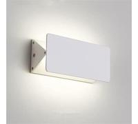 Adjustable Cover Modern Led Wall Light Fixture Rectangular Led Indirect Wall Lighting Aluminum Bedside Wall Lamp Indoor Wall Sconces for Bedroom Living Room Bathroom(20.5’’,Neutral Light)(Warm L/Neutr