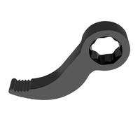 Adjustable Crowbar Adapter, Crow Bar Pry Tool, Heavy Duty Crowbar Head with Steel Construction, Multi Angle Pry Tool, Adapter with Compact Design, Hand Device for Men Adults